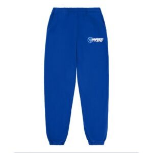 HYPLAND SLANT LOGO SWEAT PANTS (BLUE)