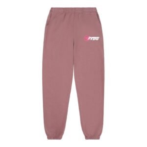 HYPLAND SLANT LOGO SWEAT PANTS (MAUVE)